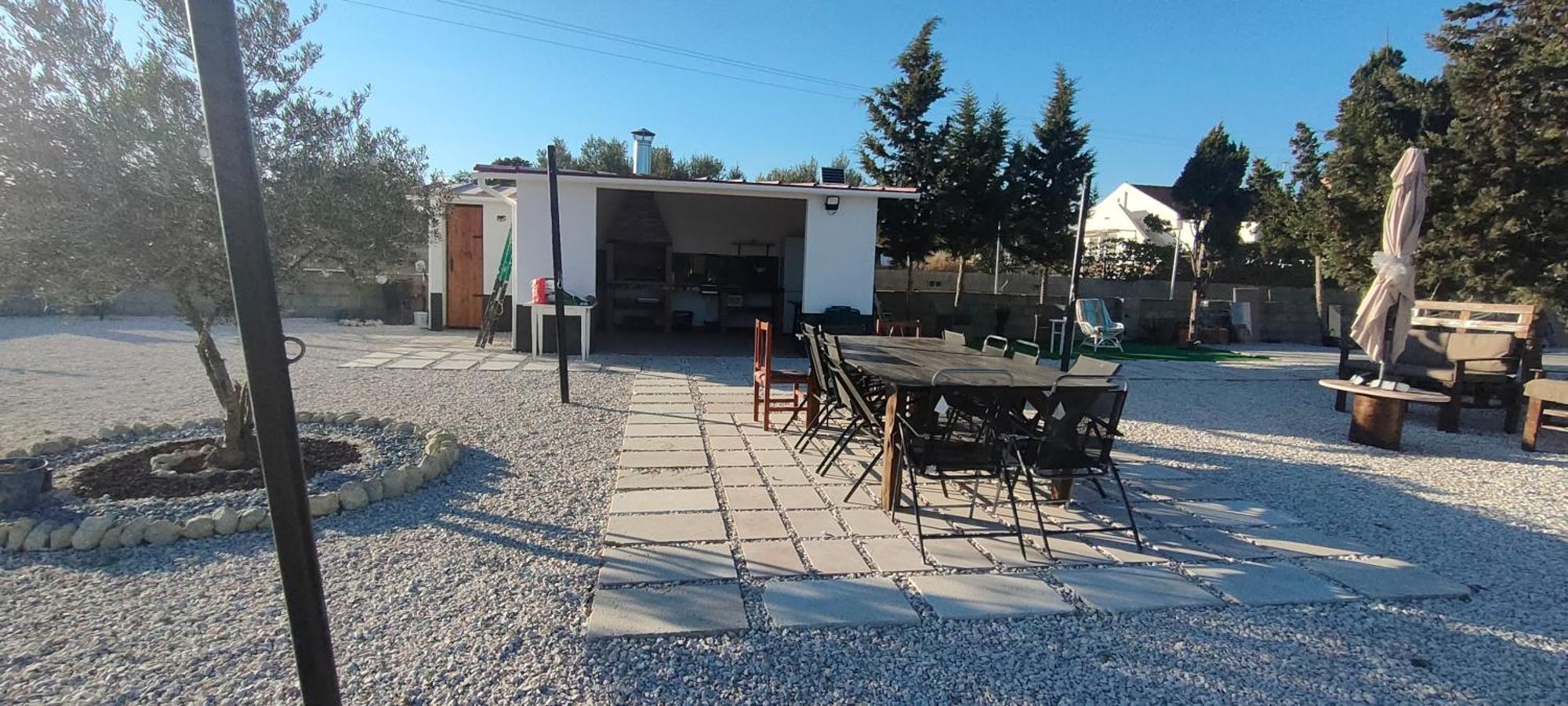 Casa Rural Con Piscina Climatizada Y Barbacoa A 10 Km De Alicante Y Playas, 3000 M2 De Terreno Elche Exterior photo