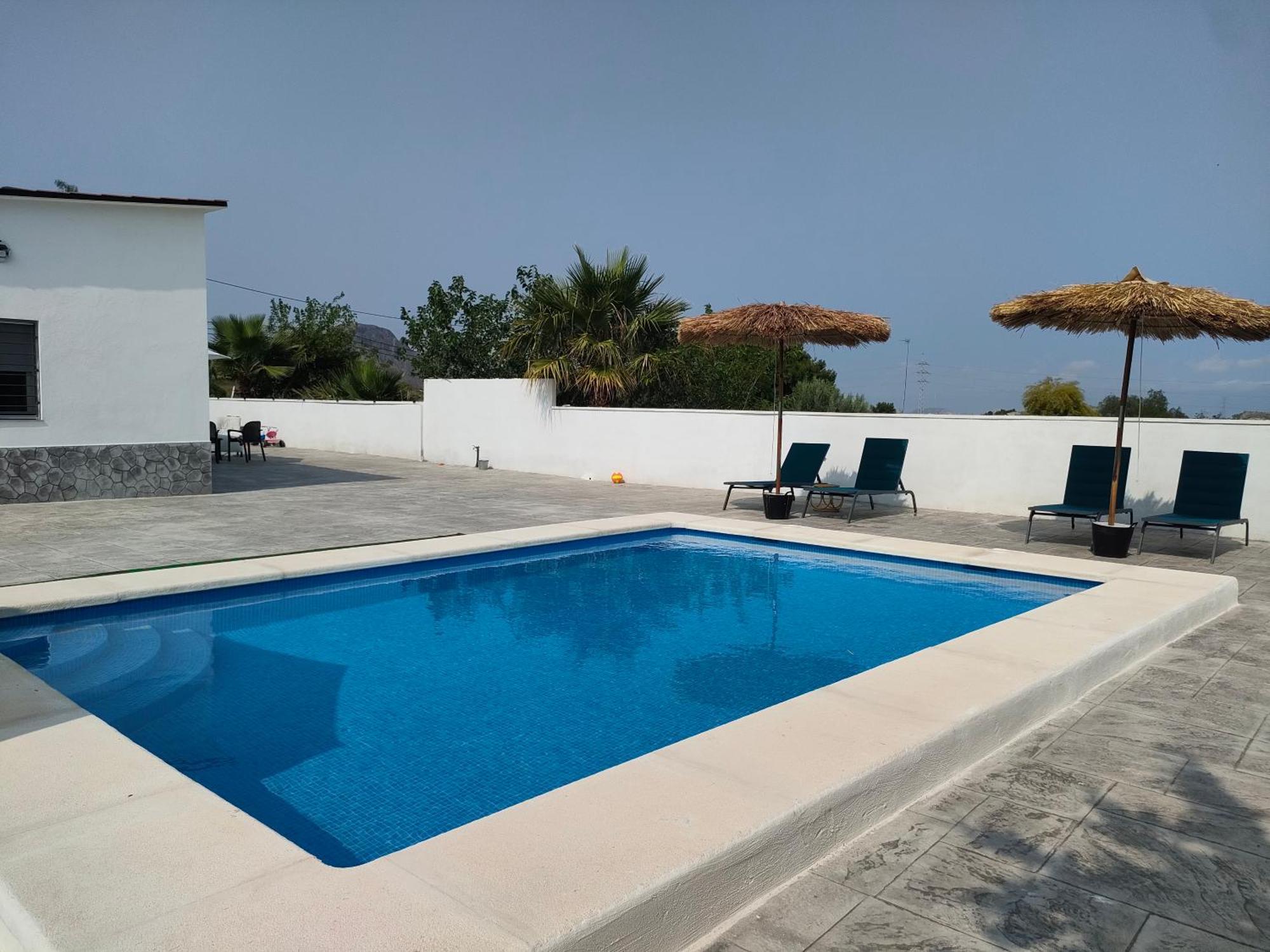 Casa Rural Con Piscina Climatizada Y Barbacoa A 10 Km De Alicante Y Playas, 3000 M2 De Terreno Elche Exterior photo