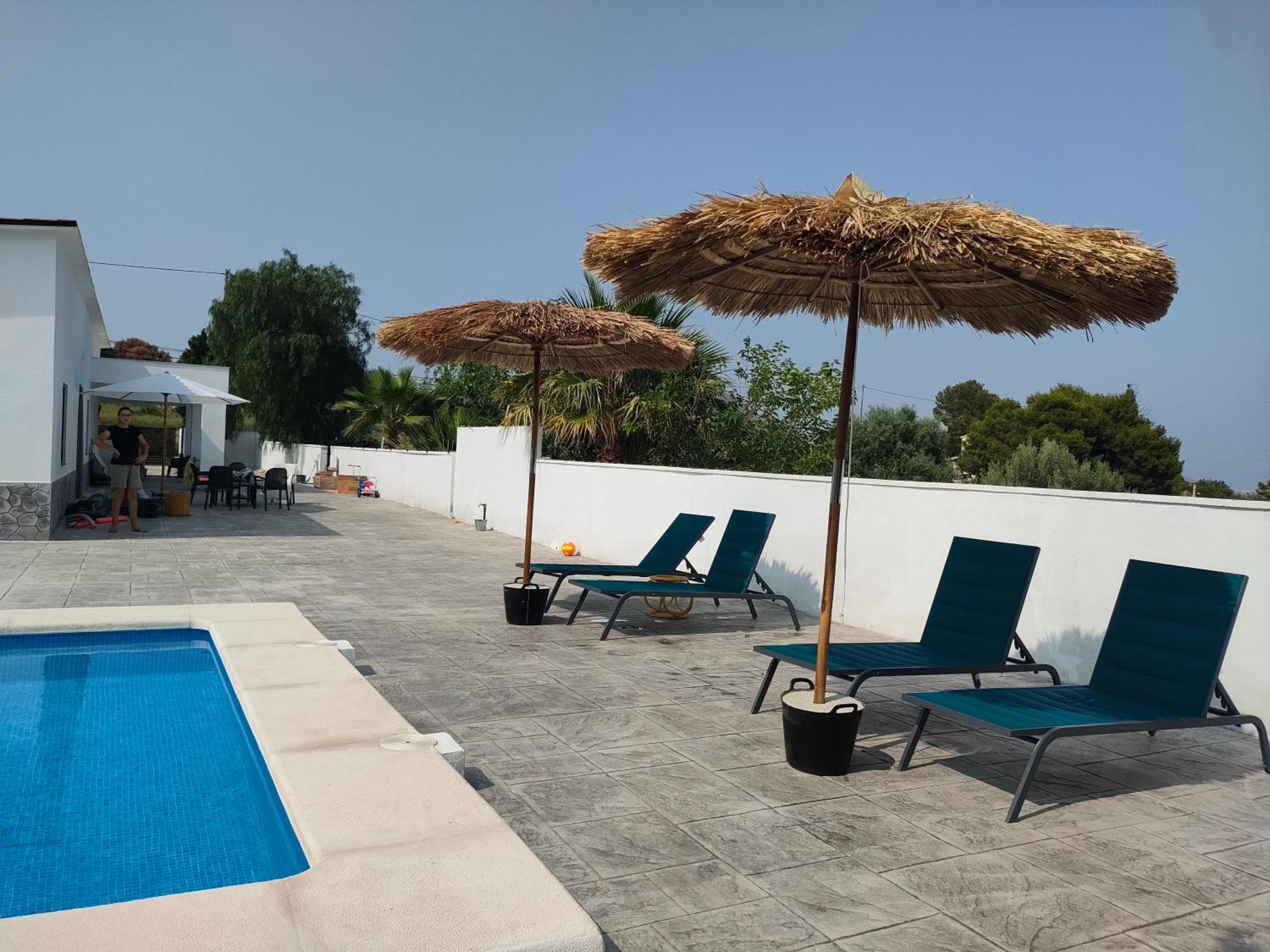 Casa Rural Con Piscina Climatizada Y Barbacoa A 10 Km De Alicante Y Playas, 3000 M2 De Terreno Elche Exterior photo